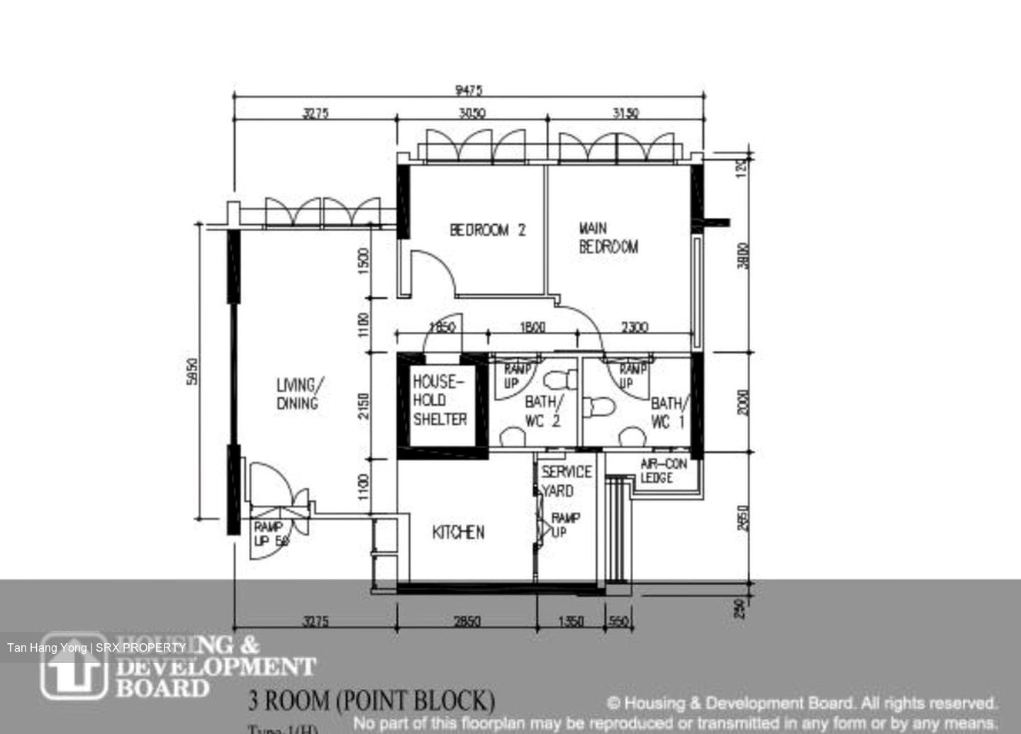 Blk 459 Dew Spring @ Yishun (Yishun), HDB 3 Rooms #496825681